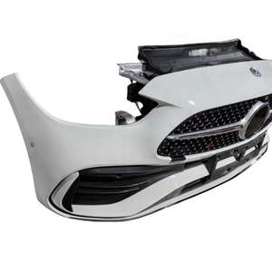 Kit carrosserie pare-chocs avant pour Mercedes Benz <span class=keywords><strong>W206</strong></span>, vente chaude, pour C200 C300, accessoires de voiture, pièces automobiles - Product Image 3