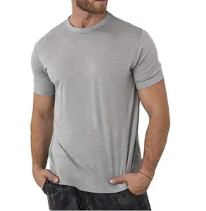 Camiseta para correr para hombre, camiseta de secado rápido impresa, venta al por mayor, barata de fábrica