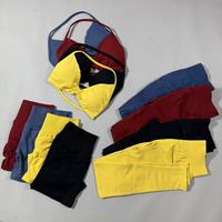 Soutien-gorge de sport léger à maintien élevé avec bretelles croisées, respirant, séchage rapide, extensible dans quatre directions, sans coutures, écologique, en Spandex/Nylon