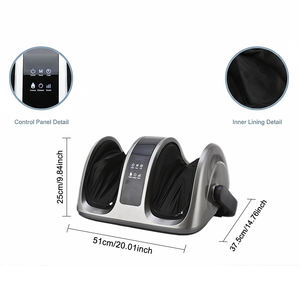 Nuovo Massaggiatore Portatile a Rullo Shiatsu con Vibrazione, Angolo Regolabile a 360°, Supporto per Polpacci, Braccia e Piedi con Telecomando - Product Image 2