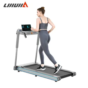 Lijiujia economico elettrico pieghevole uso domestico motorizzato 2.0HP dc motor body strong gym tapis roulant