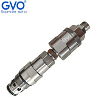 Válvula de alivio principal GVO Doosan, válvula de alivio de traslación Daewoo DX500 Rexroth M7 M9 R901181595e, piezas de maquinaria de construcción para excavadoras