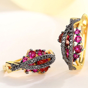 Orecchini a polsino geometrici da donna, eleganti gioielli alla moda, accessorio di tendenza per feste, design minimalista per uso quotidiano - Product Image 6