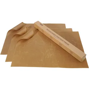 กระดาษ parchment สำหรับทำอาหารแบบใช้ซ้ำได้แผ่นรองนึ่งกันไขมันแผ่นรองอบแบบใช้ซ้ำได้