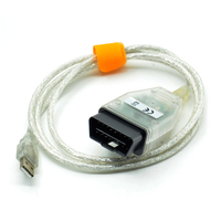 MINI VCI, Software Más Reciente para Toyota J2534 OBD OBD2, Cable de Diagnóstico para Automóviles, Herramienta de Escaneo, Tis Techstream Minivci con FTDI FT232RL