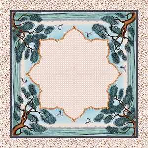 Tapis de jeu antidérapant en caoutchouc motif paysage <span class=keywords><strong>grue</strong></span> orientale 2026 pour Mahjong américain, poker et jeux de société, accessoires de table - Product Image 1