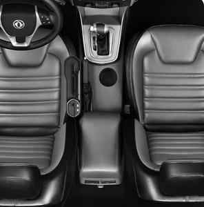 Organizador Multifuncional QEEPEI con 2 Puertos USB, Organizador de Almacenamiento para el Espacio Entre Asientos de Coche, de Cuero PU - Product Image 5