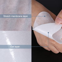 Patchs anti-rides en silicone personnalisés avec feuille d'or et peptides pour le front – Bande réutilisable pour le front contre les rides