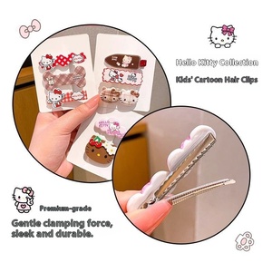Fermaglio per Capelli da Bambina KT Cat, Adorabile Copricapo in Plastica Stile Coreano, Molletta HelloKitty, Dolci <span class=keywords><strong>Accessori</strong></span> per Capelli per Frangia da Neonata - Product Image 4