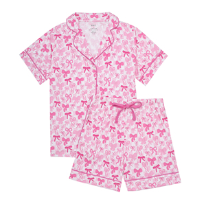Pigiami di Alta Qualità per Donne, Set Pigiama in Tessuto di Bambù con Motivi Personalizzati, Vendita all'Ingrosso - Product Image 1