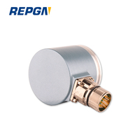 Encodeur à rotation unique REPGN RGS/M58A avec montage sur arbre optique, bride de serrage, RS485 Modbus CANopen, analogique parallèle SSI, Ø58mm