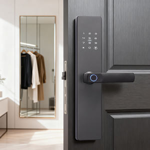 Acesso Conveniente para Convidados Senhas Temporárias Personalizadas Fechadura Inteligente de Liga de Zinco para Porta de Madeira Armazenamento Multiusuário Lembrete de Bateria Fraca - Product Image 1