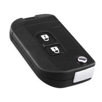 Clé de voiture télécommande pliable modifiée pour Renault Maxity, Nissan Qashqai, Elgrand, X-TRAIL, Navara, Micra K12, Fob 5WK4 876 / 818