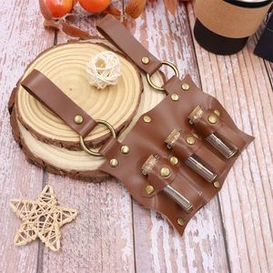Renaissances Fantasy Role Playing Gift Novelty <b>Cork</b> <b>Bottles</b> for Role-playing Props Belt Potion <b>Bottle</b> Holder for Halloween - Product Image 4
