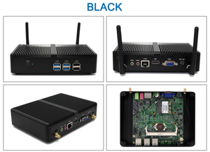มินิพีซีอุตสาหกรรมไร้พัดลมรุ่นใหม่ Intel <span class=keywords><strong>Pentium</strong></span> <span class=keywords><strong>Gold</strong></span> 5405U เจนเนอเรชั่น 8 ดูอัลคอร์ สำหรับจอแสดงผลคู่แบบซิงโครนัส ไมโครคอมพิวเตอร์ - Product Image 5