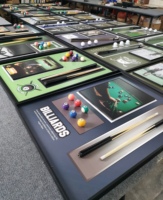 Œuvre d'art de collection de la série sportive de golf personnalisée, décoration murale 3D, peintures sur toile encadrées, images