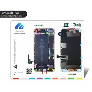 Tapis à vis magnétique pour <span class=keywords><strong>Iphone</strong></span> Iphohe 4/4s/5/<span class=keywords><strong>5s</strong></span>/6/6 +/6s Outil de réparation Porte-vis - Product Image 1