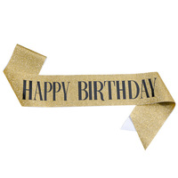 En gros Écharpe de fête en tissu pailleté pour femmes et filles, pour anniversaires et événements, articles de fête et cadeaux