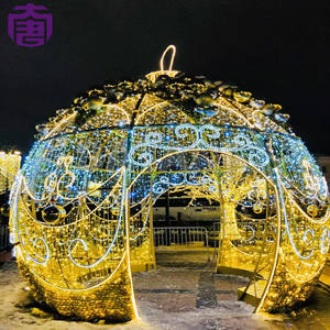 Luces LED Grandes en Forma de Bola para Decoración Navideña Comercial en Exteriores, Ideales para Decoraciones Festivas Exteriores - Product Image 4