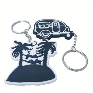 Custom Made 2D/3D Anime Soft Pvc Keychain Make Rubber Key Chain Your Logo Keyring with Chain - Product Image 3