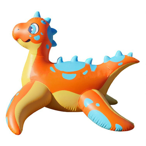 BS-H42 250*200cm Inflatable Super Mega Island Toy Inflatable Snow Doll Steering Wheel Obediently tiger Swimming Circle Floating