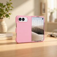 Nouvelles coques de téléphone pliables en silicone liquide bordeaux avec logo OEM 2026 pour iPhone Duo Fold, compatibles iPhone 18 17 16 15 Pro Max Plus