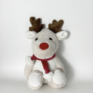 Tùy Chỉnh Sang Trọng Tuần Lộc Với Logo T-Shirt Nai Lộc Tự Làm Thăng Hoa Truyền Nhiệt Bụng Giáng Sinh Hươu Thú Nhồi Bông Đồ Chơi - Product Image 5