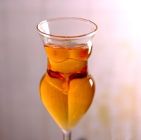 MSH Einzigartiger 200ml Frauen körperform Kristallglas becher für Rotwein und Champagner