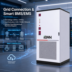 Sistema de Almacenamiento de Energía Solar Todo en Uno de 125kw 261kwh con Refrigeración Líquida Personalizada para Uso Comercial e Industrial - Product Image 4