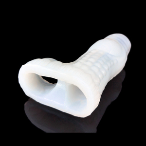 FRRK-consolador con nudo grande para hombres adultos, funda de silicona para el pene, para alargar el pene, Juguetes sexuales masculinos - Product Image 5