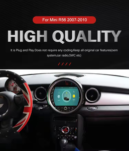 9-inch màn hình cảm ứng Android 13 phụ kiện xe hơi GPS <span class=keywords><strong>navigation</strong></span> với Carplay Android đài phát thanh Xe <span class=keywords><strong>Mini</strong></span> <span class=keywords><strong>Cooper</strong></span> R56 2007-2010 - Product Image 3