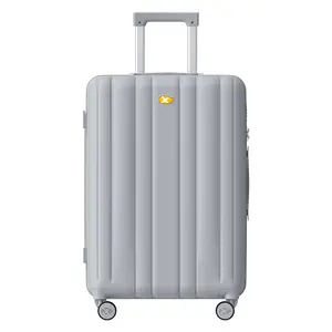 Popular 24 pulgadas 100% PC Hard Shell TSA maleta vintage equipaje retro caja de equipaje bolsas de viaje a la venta