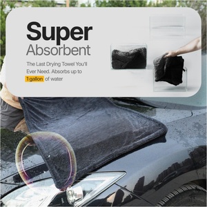 ผ้าเช็ดรถ ผ้าไมโครไฟเบอร์ ชุดผ้าไมโครไฟเบอร์ ผ้าเช็ดล้างรถ ผ้าทำความสะอาดไมโครไฟเบอร์ ผ้าเช็ดรถแห้งเร็ว อุปกรณ์ทำความสะอาดรถยนต์ - Product Image 6