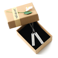 Collier diamant personnalisé en acier inoxydable colliers hommes couple