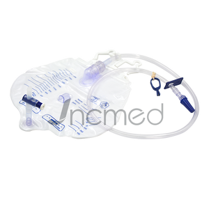 Sac à urine jetable en PVC médical pour hommes, sac de drainage urinaire avec cintre - Product Image 3