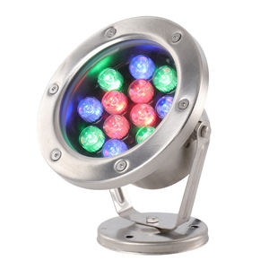 Hotake OEM 12W 1W Flash Mount <span class=keywords><strong>piscine</strong></span> plongée <span class=keywords><strong>LED</strong></span> éclairage sous-marin <span class=keywords><strong>projecteur</strong></span> creusé 28W RGB 10 pouces pour fontaine - Product Image 1