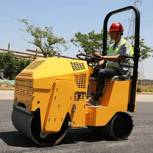 Pilihan terbaik mesin pemadat gulungan jalan hidrolik penuh pembuat jalan aspal