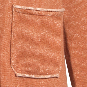 Cardigan Classico Retrò da Donna in Lana Intrecciata <span class=keywords><strong>con</strong></span> Ricamo a Mano, Motivo Tinta Unita, Stile Casual <span class=keywords><strong>con</strong></span> Bottoni e Tasche - Product Image 6