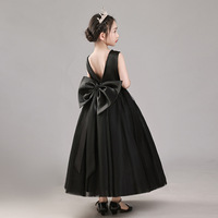 Robe de princesse de luxe pour filles, robe de demoiselle d'honneur en tulle, vêtements de performance pour enfants, tenue haut de gamme pour événements et fêtes