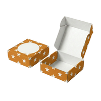 Boîtes d'emballage personnalisées en promotion : Boîte d'expédition de bijoux avec estampage à chaud doré, boîte en carton ondulé avec logo personnalisé pour l'emballage de pierres précieuses