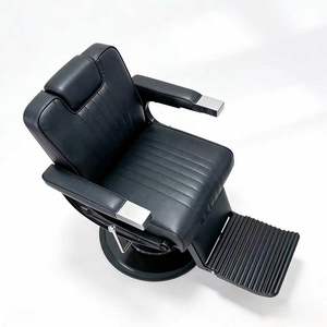 Fauteuil de coiffure vintage exclusif pour salon de coiffure, relevable et inclinable, pour la coupe et le rasage - Product Image 5