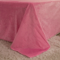 Ensembles de couettes design Offre Spéciale 4 pièces de luxe épaisses protectrices chaudes pour l'hiver drap de lit en velours corail draps pour l'hiver literie