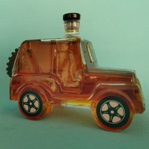 Vintage xe Whisky Decanter thanh lịch Glass Jar chai rượu vang cho Whisky những người yêu thích ông nội CHA chồng Quà Tặng nhà thanh trang trí - Product Image 6