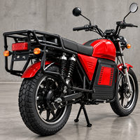 High Speed 60km/h 72V 2000W Electric Motorcycle Gas to Electric Retrofit Street Adult Electric Motorbike for Africa