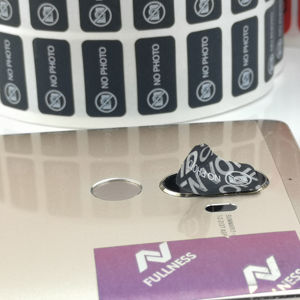 Garantie de sécurité Non <span class=keywords><strong>transfert</strong></span> joints autocollant inviolable vide étiquette ouverte pour téléphones mobiles caméra - Product Image 5