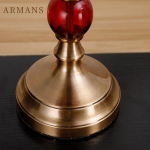 Di lusso vintage creativo decorazione della casa di vetro vaso di ferro vaso di fiori - Product Image 4