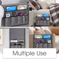 Accessoires essentiels pour fauteuil inclinable et fauteuil Caddy Cup Holder Pillow Remote Holders for Bed & Chair