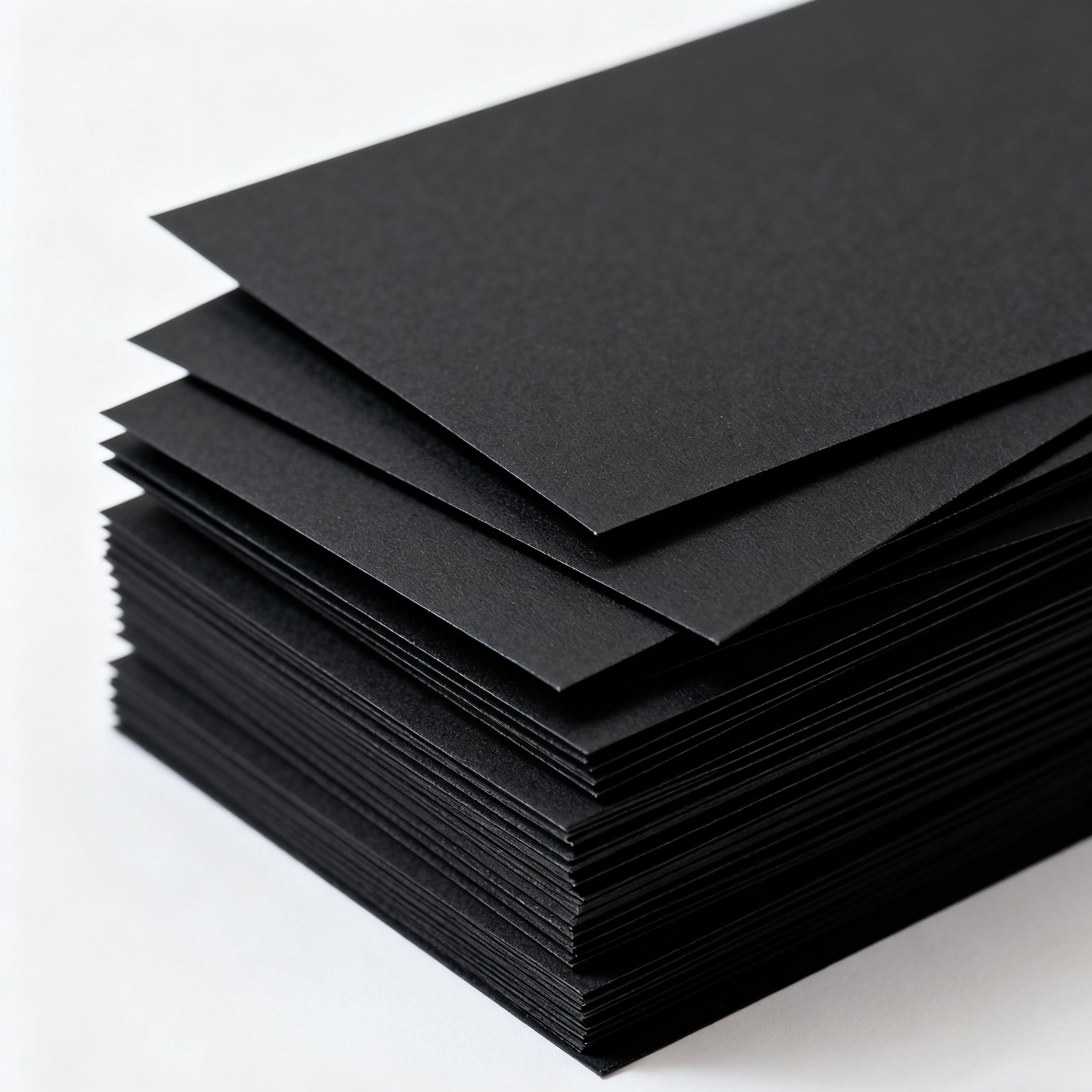 100% Virgin Pulp Food Grade Black Card Paper Premium Paper & Paperboard for Offset Printing for Gift Packaging