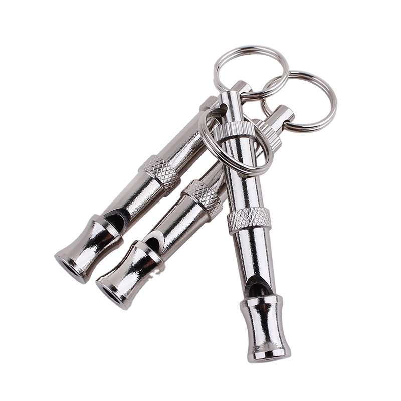 Sliver Dog Training Ultrasonic Clicker Whistle