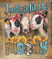 Autocollants thermocollants pour sérigraphie, transferts vinyle, motif tête de vache style Heifer, transferts DTF personnalisés